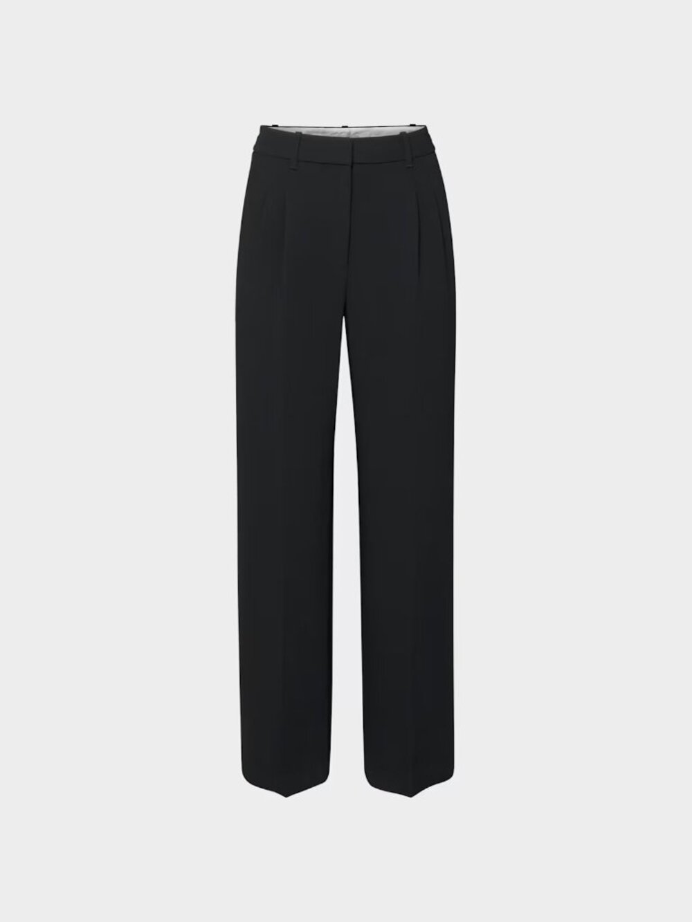 Aritzia Wide Leg Trousers in Black - Picture 1 of 6